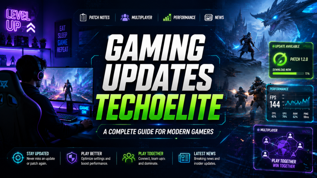 gaming updates techoelite