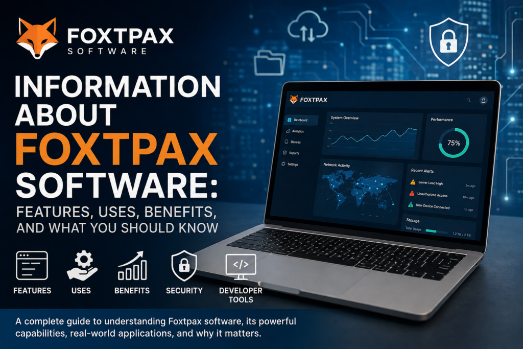 information about foxtpax software